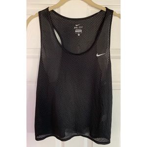 Nike dri-fit tank in black